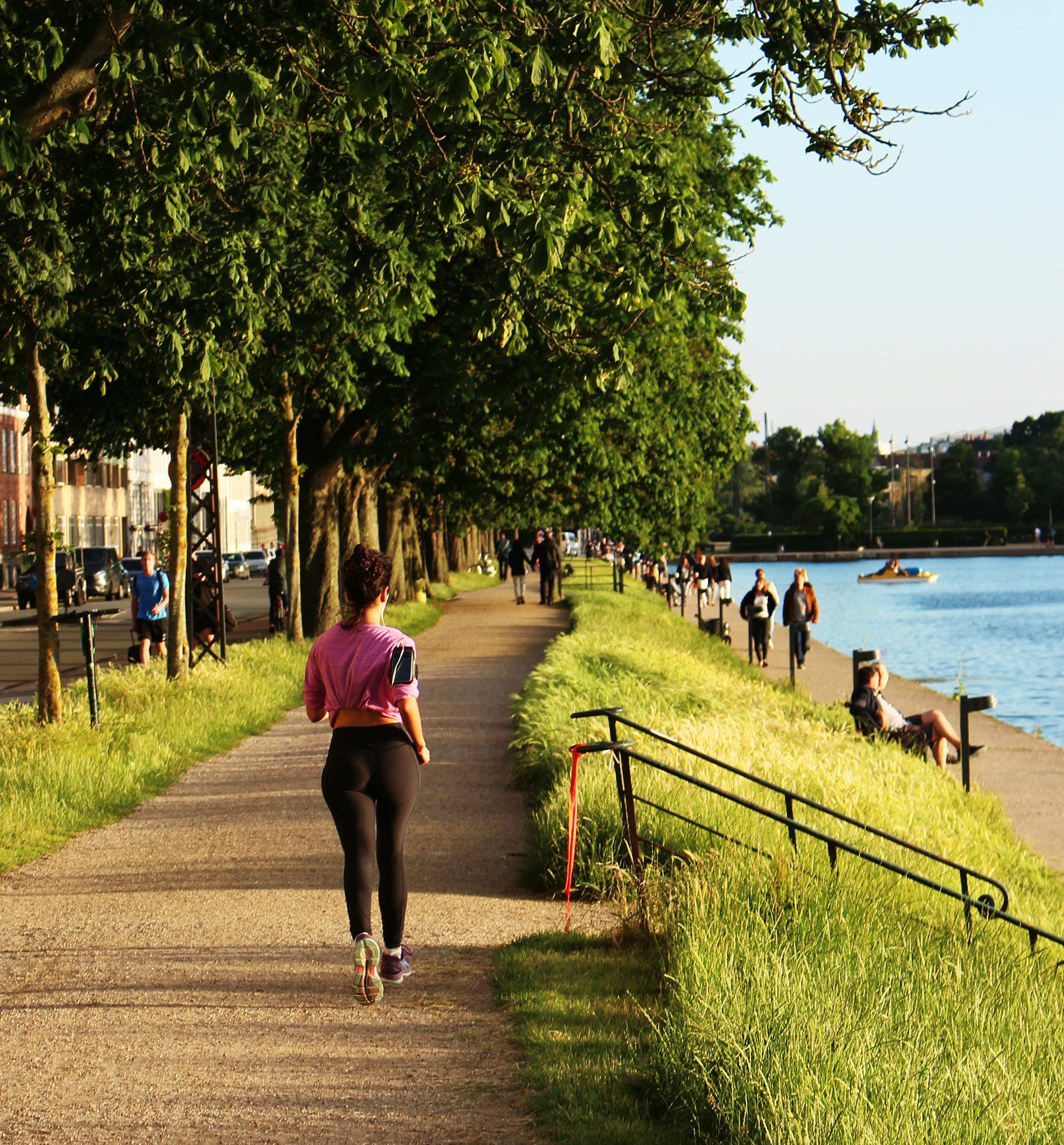 Picture of running